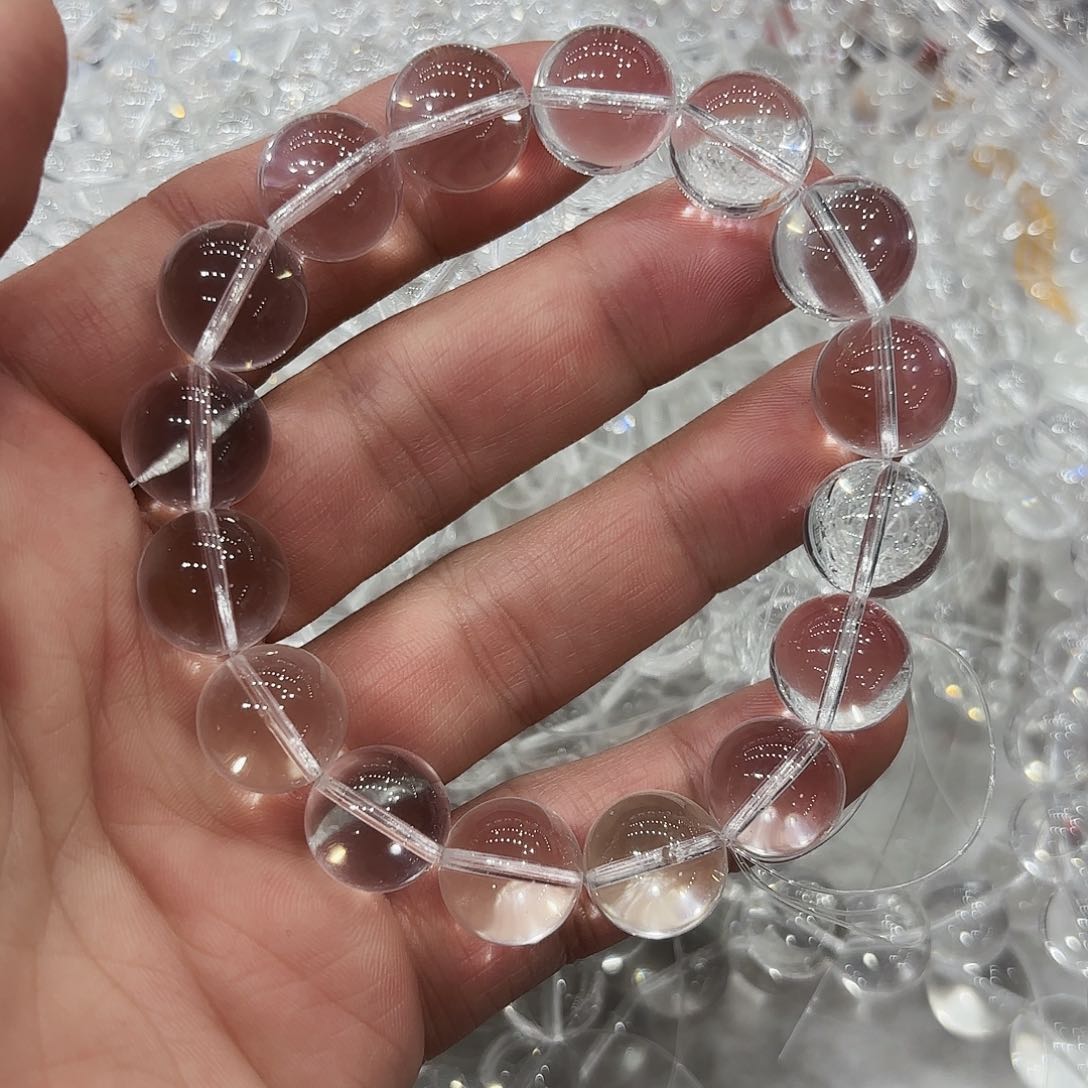 水晶手链未镶嵌哒**宁水晶