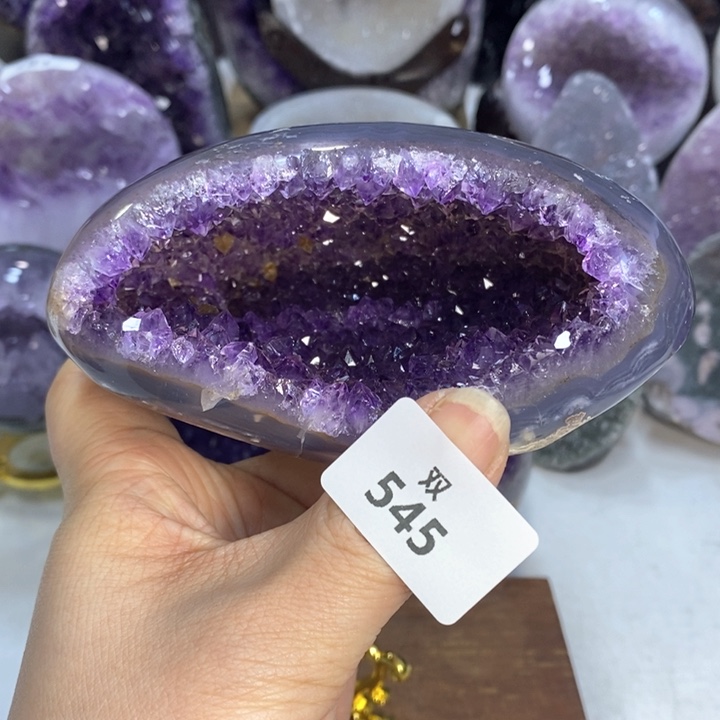 水晶大型摆件（非配饰）未镶嵌方解石