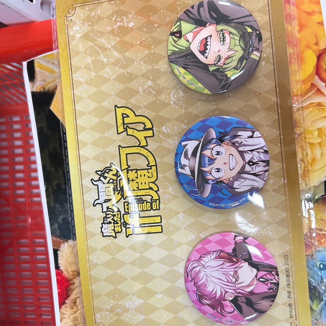 入间同学入魔了金属吧唧精美色纸小卡