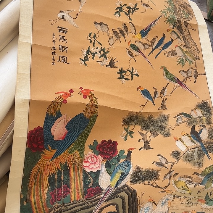 摆件，轴坏，破损，水渍都是正常的