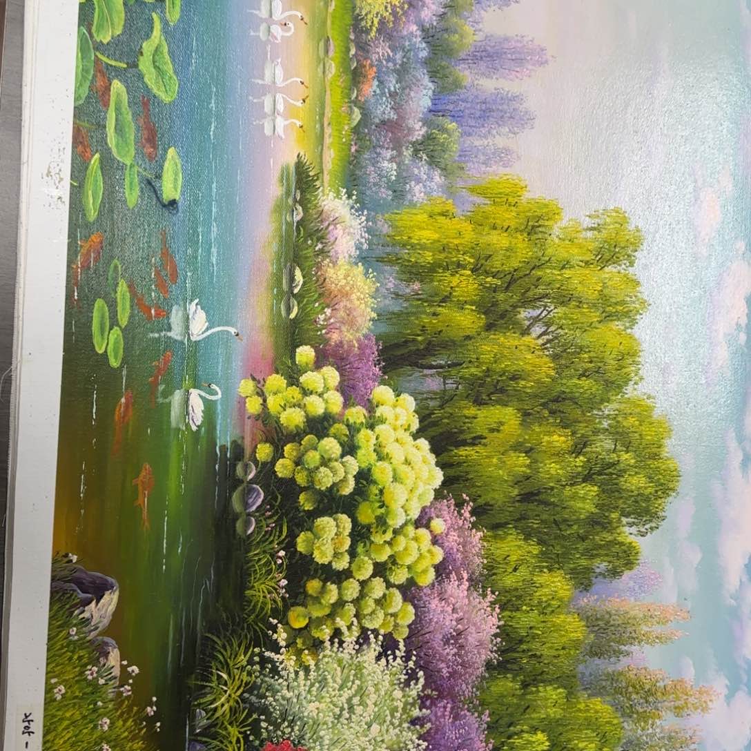 油画加油加油努力加油加油