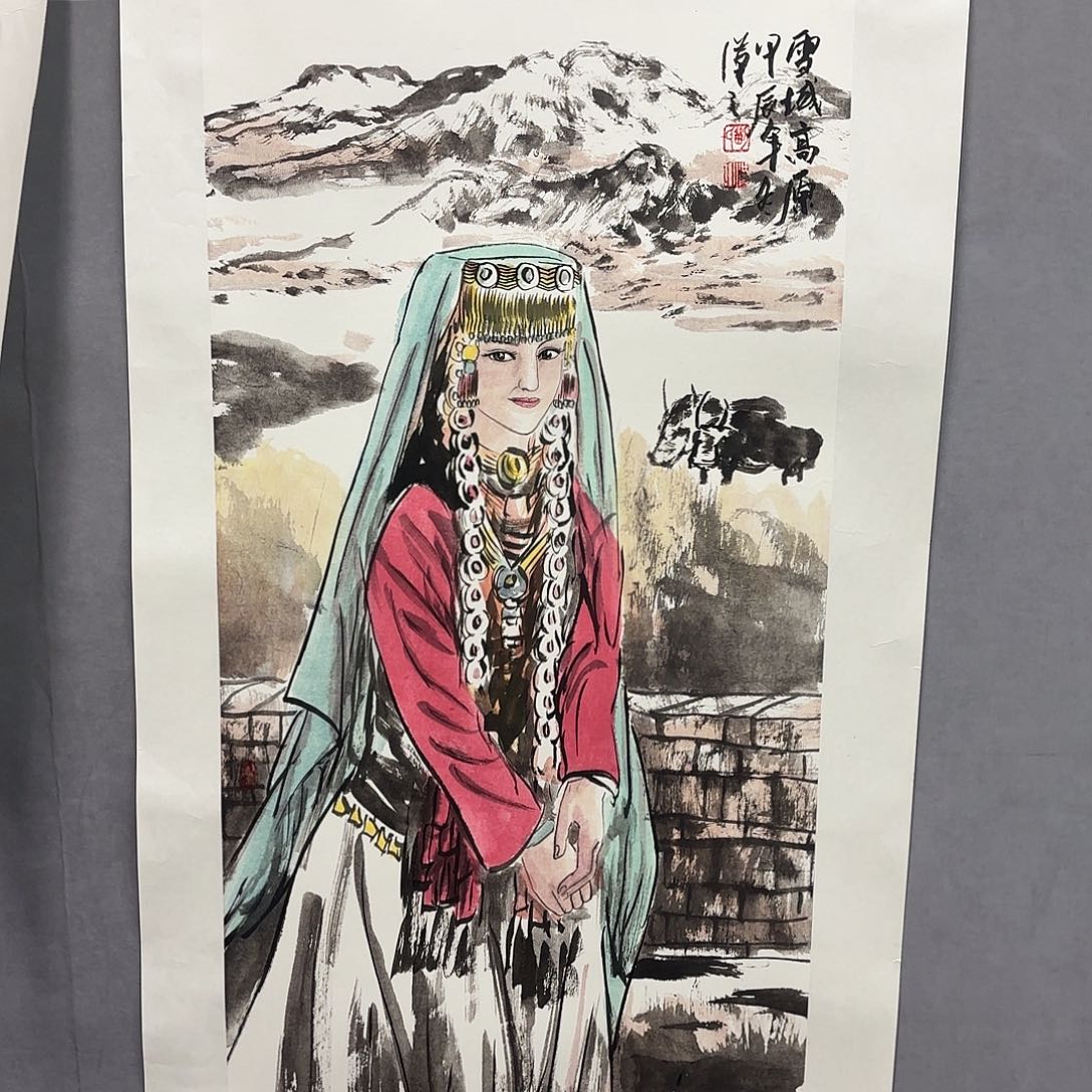 国画亲笔手绘原创