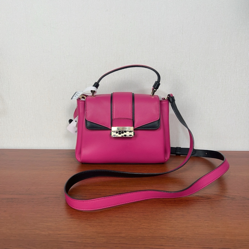 95新 BVLGARI/宝格丽 宝格丽迷你手提单肩包mq221