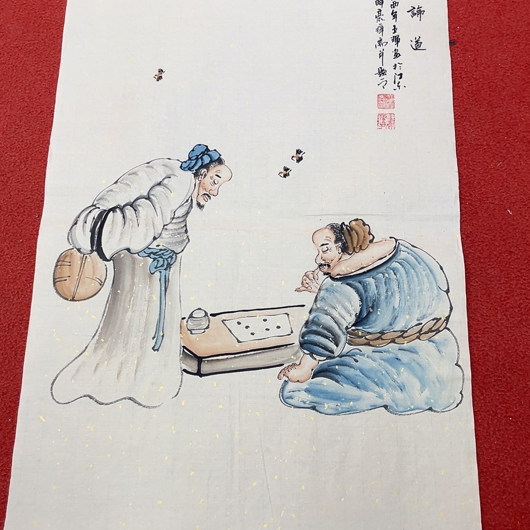 国画手绘国画作品