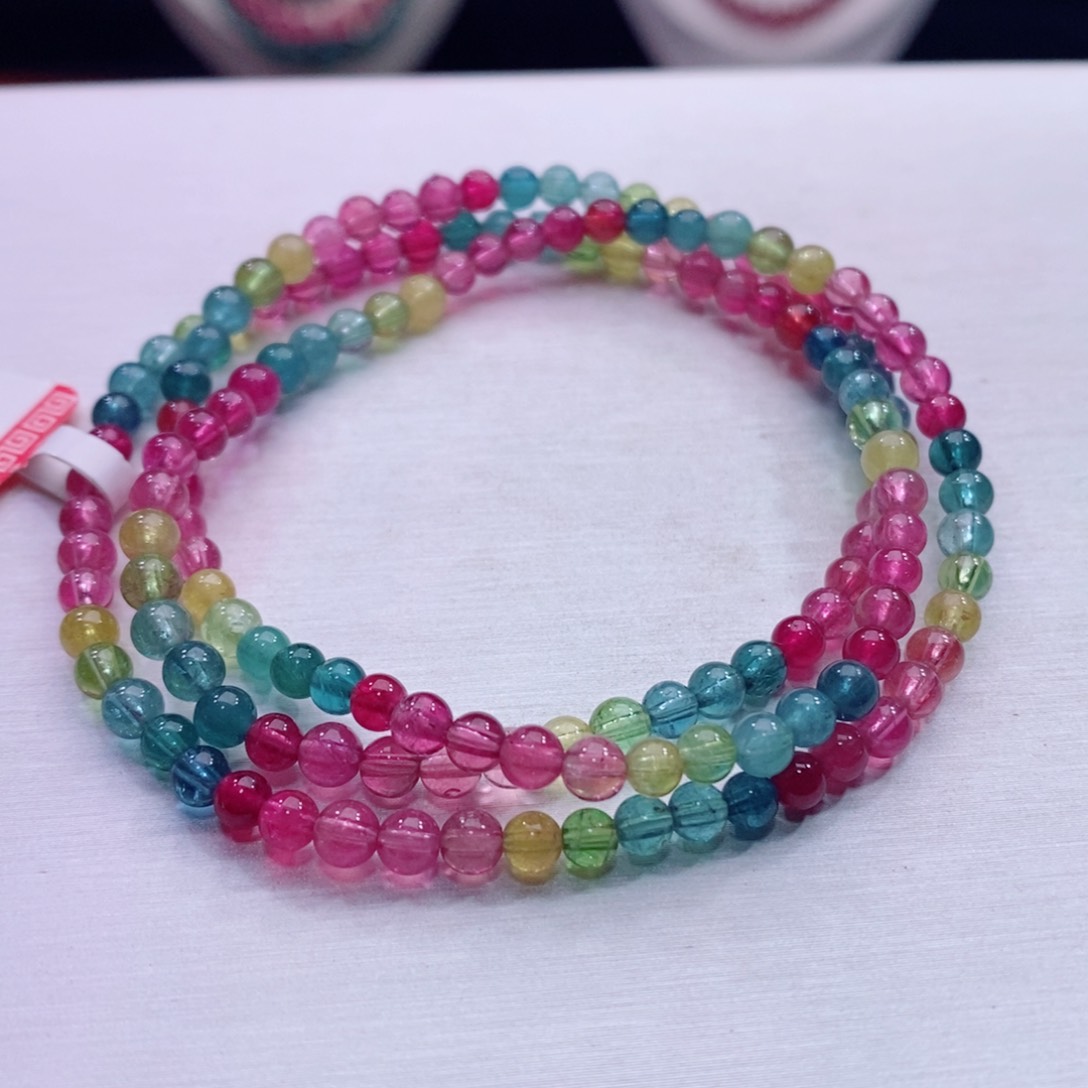 未镶嵌手链碧玺碧玺A手链