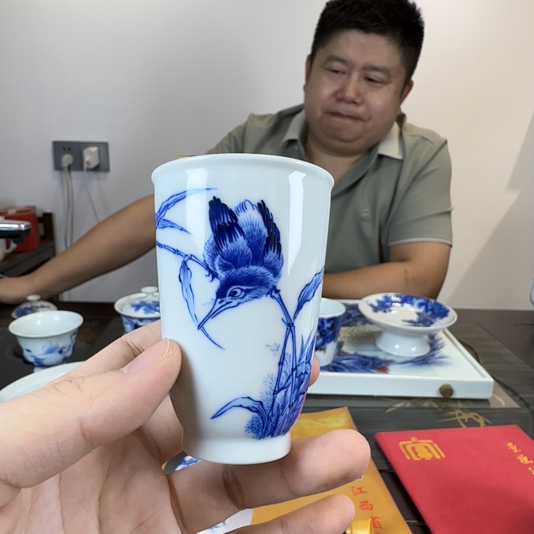 摆件青花王步第四代：熊磊专场