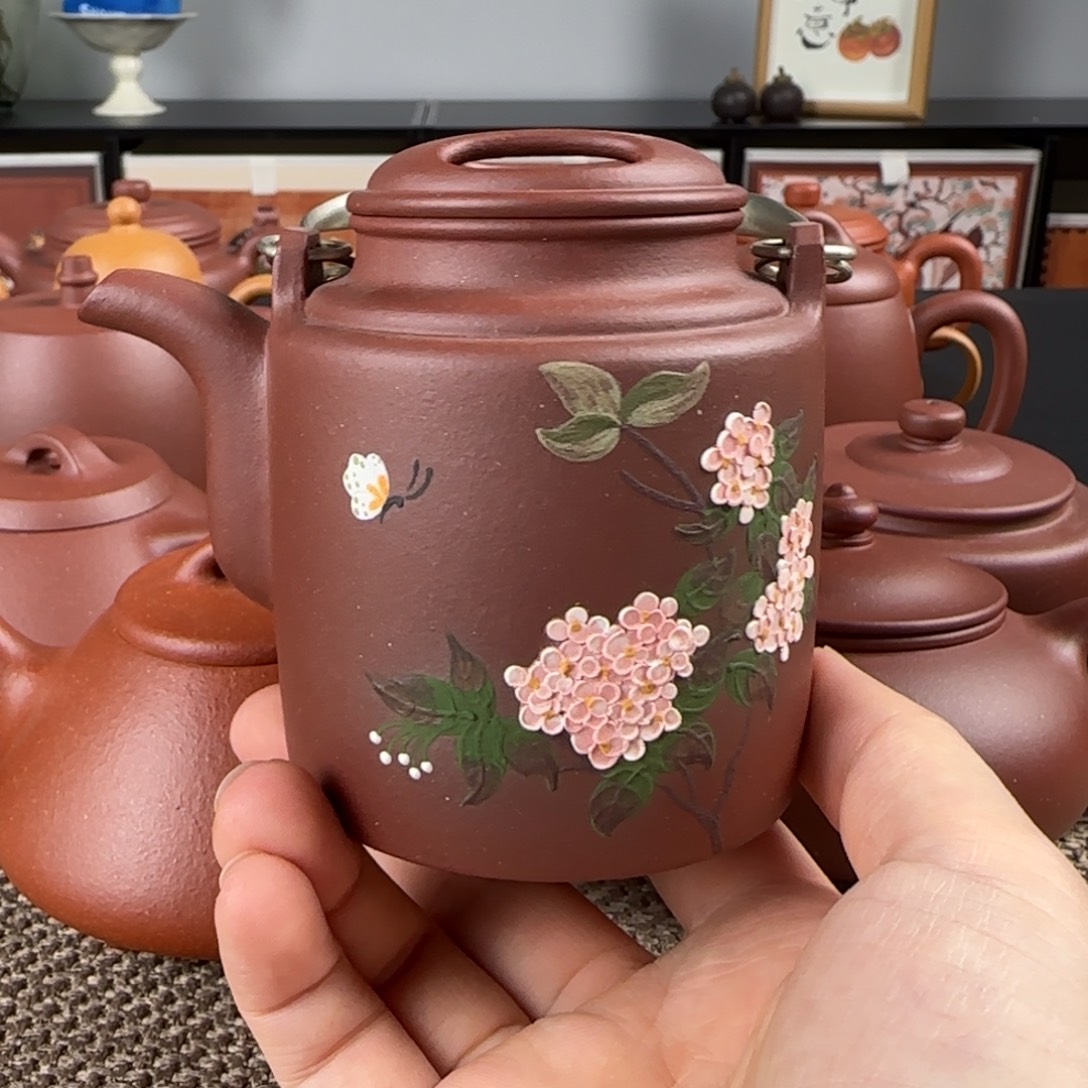 z***h茶壶紫砂微瑕洋桶