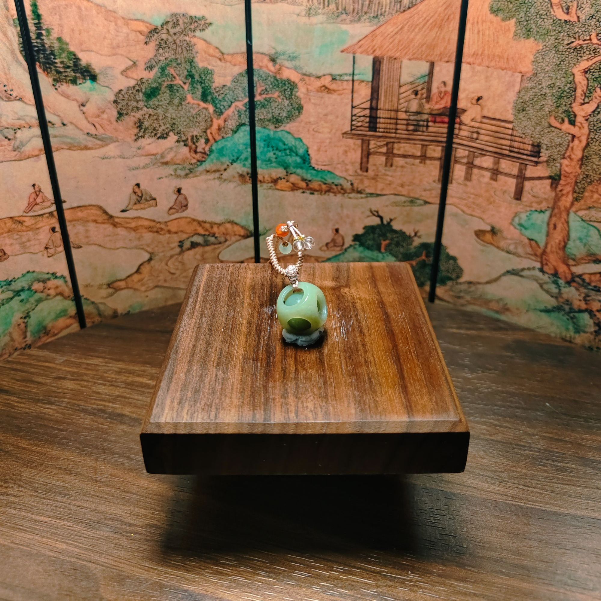 C和田玉转运珠吊坠1252