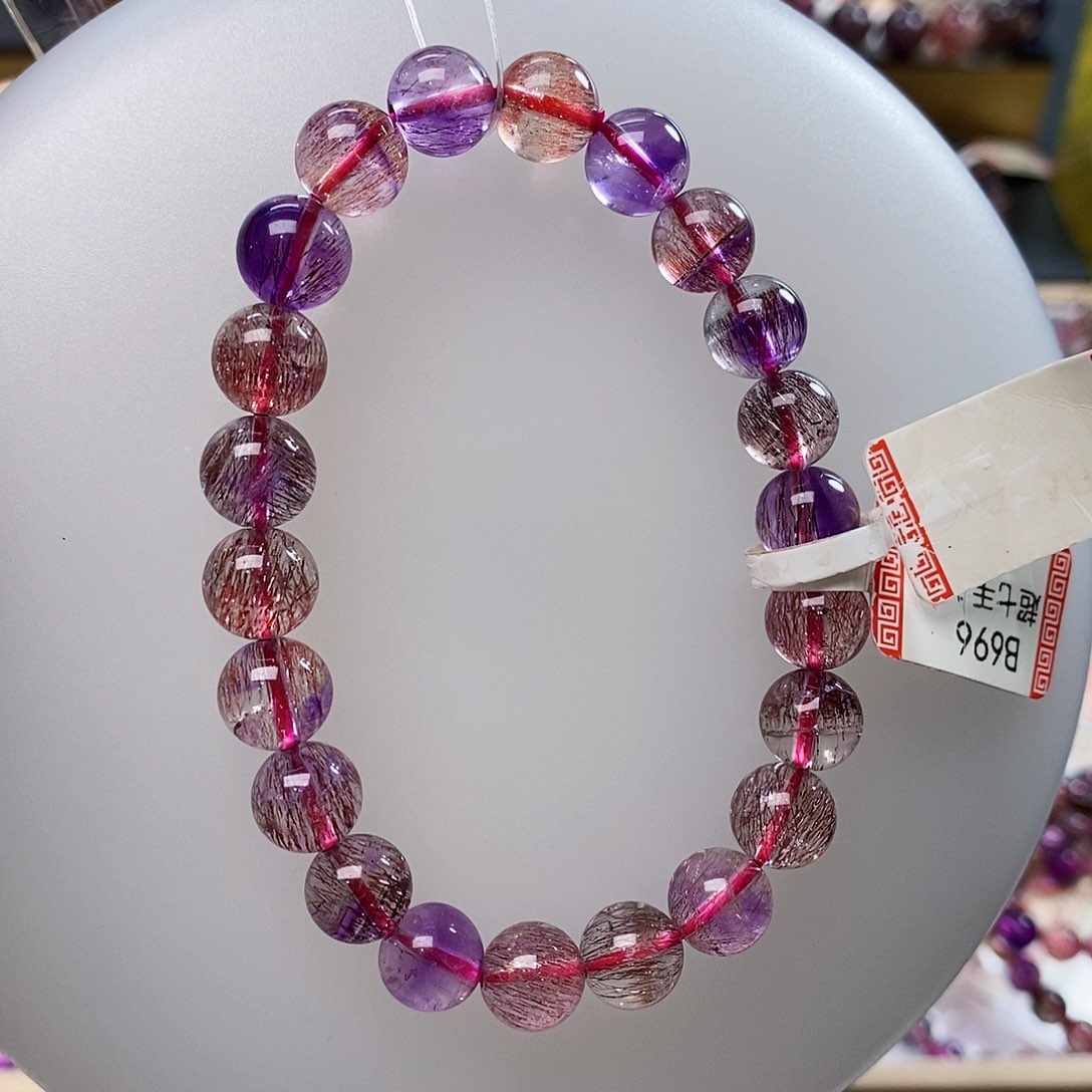 未镶嵌手链水晶8.8彩超七媲美6千加B696