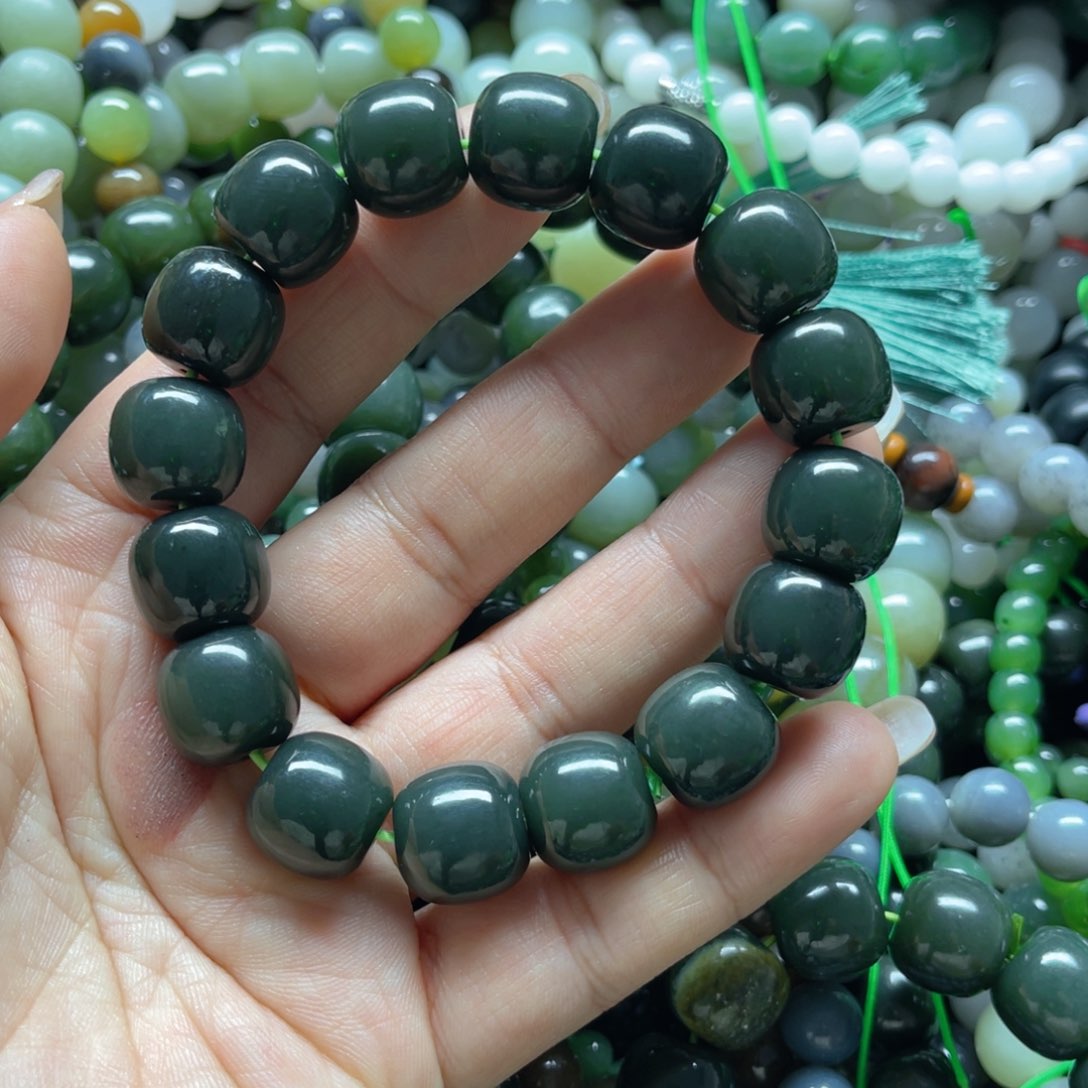 和田玉手链未镶嵌