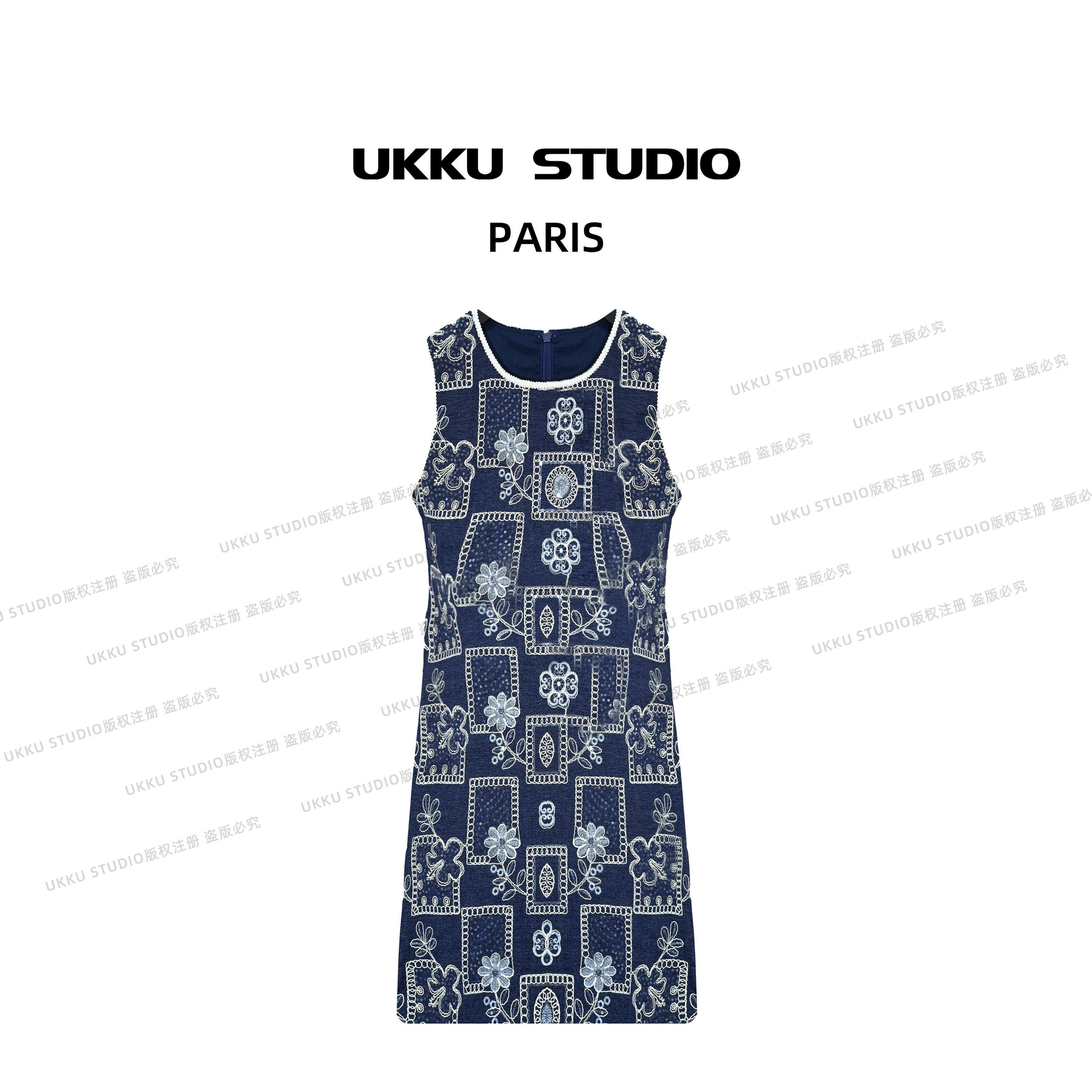 【L.D】2025早春小香连衣裙时尚女士中长裙高定成衣20471