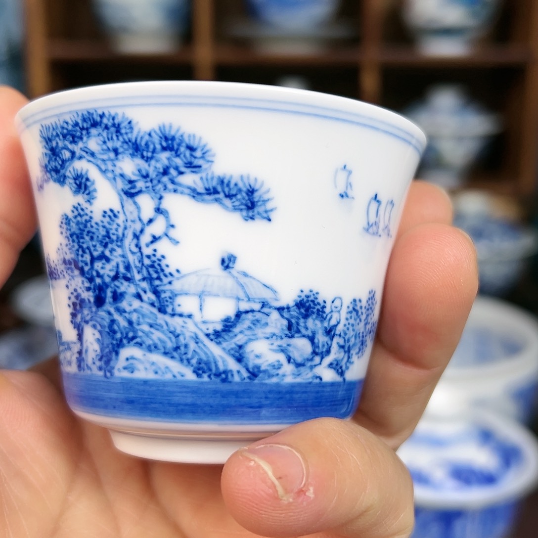 杯子瓷景德镇陶瓷茶器