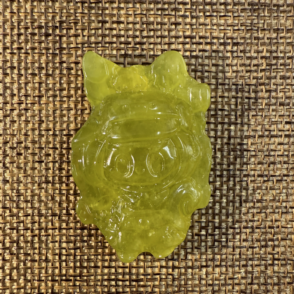 岫玉 拉布不吊坠