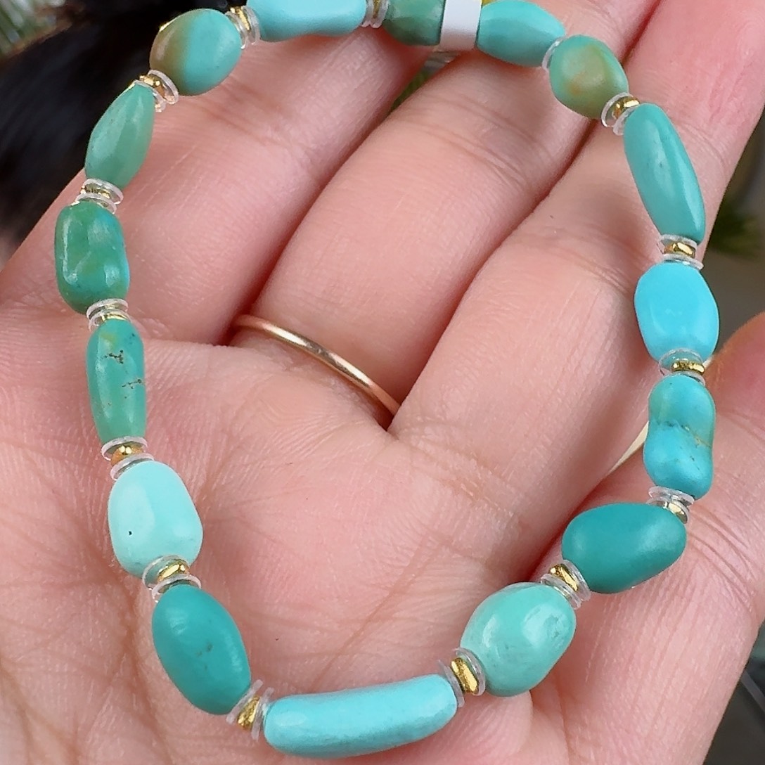 绿松石珠宝奇石未镶嵌