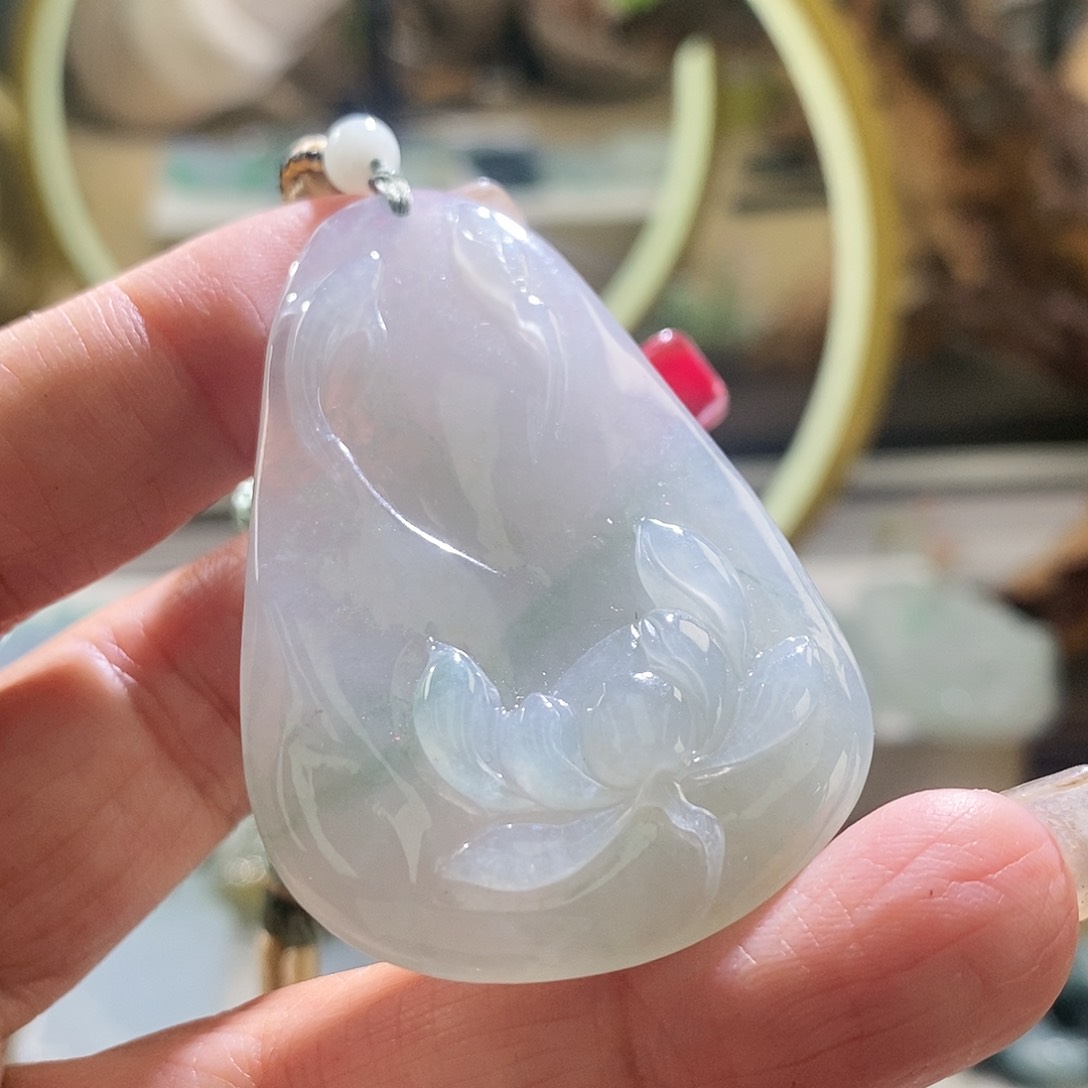 【闪购商品】翡翠颈饰未镶嵌鱼