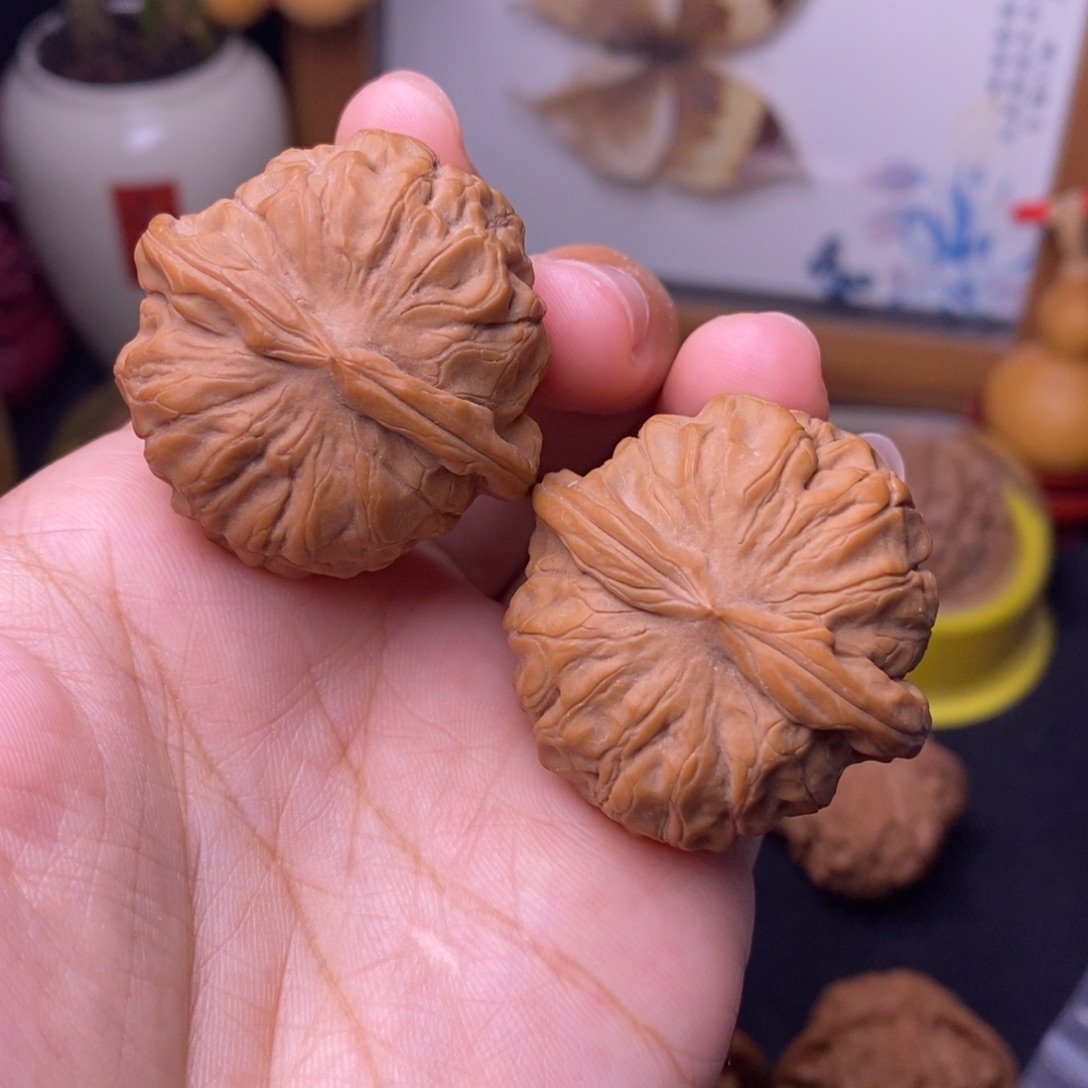 文玩核桃把件37石门元宝