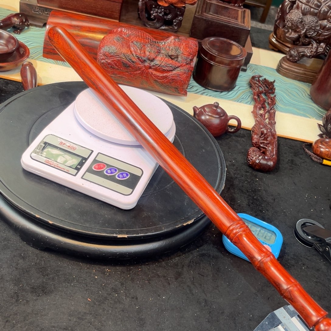 年***哥印度小叶紫檀棒球棍