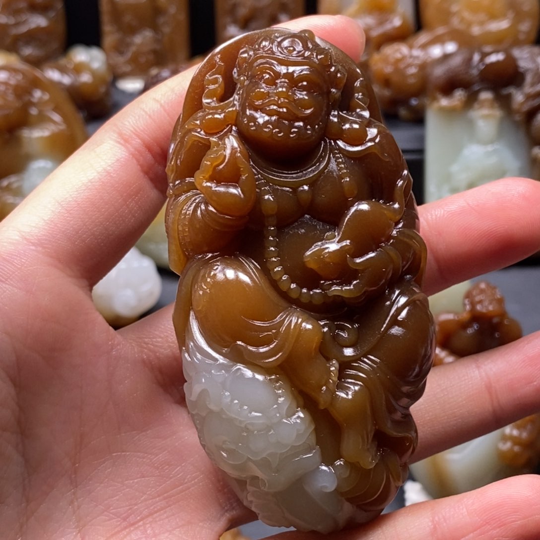 和田玉把件未镶嵌