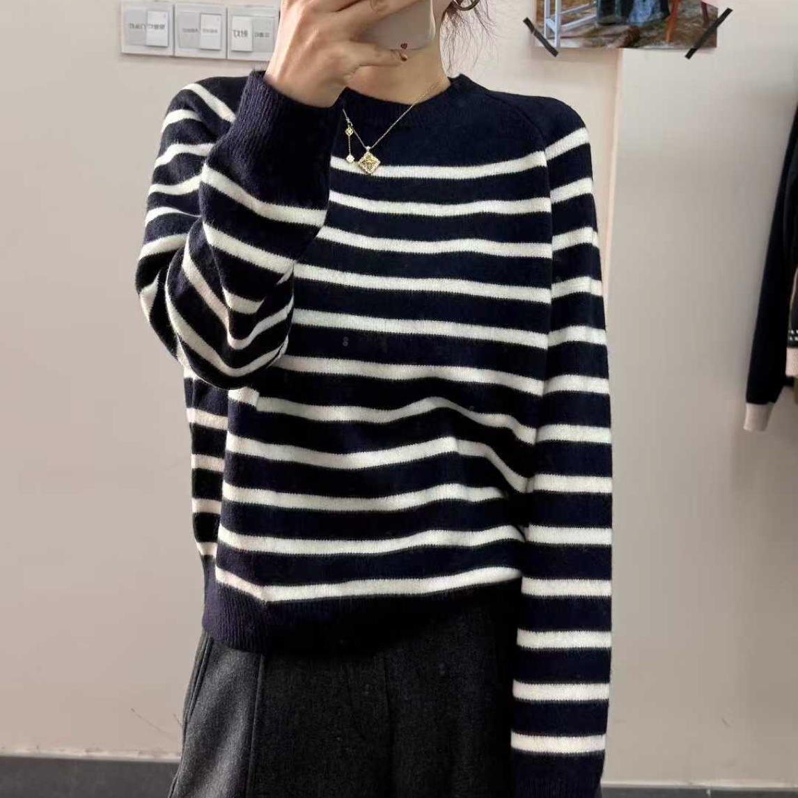 【Hi 妞】小圆牌毛衣