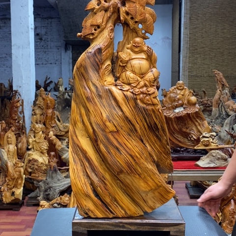 柏木（崖柏）7****间太行崖柏陈化料摆件