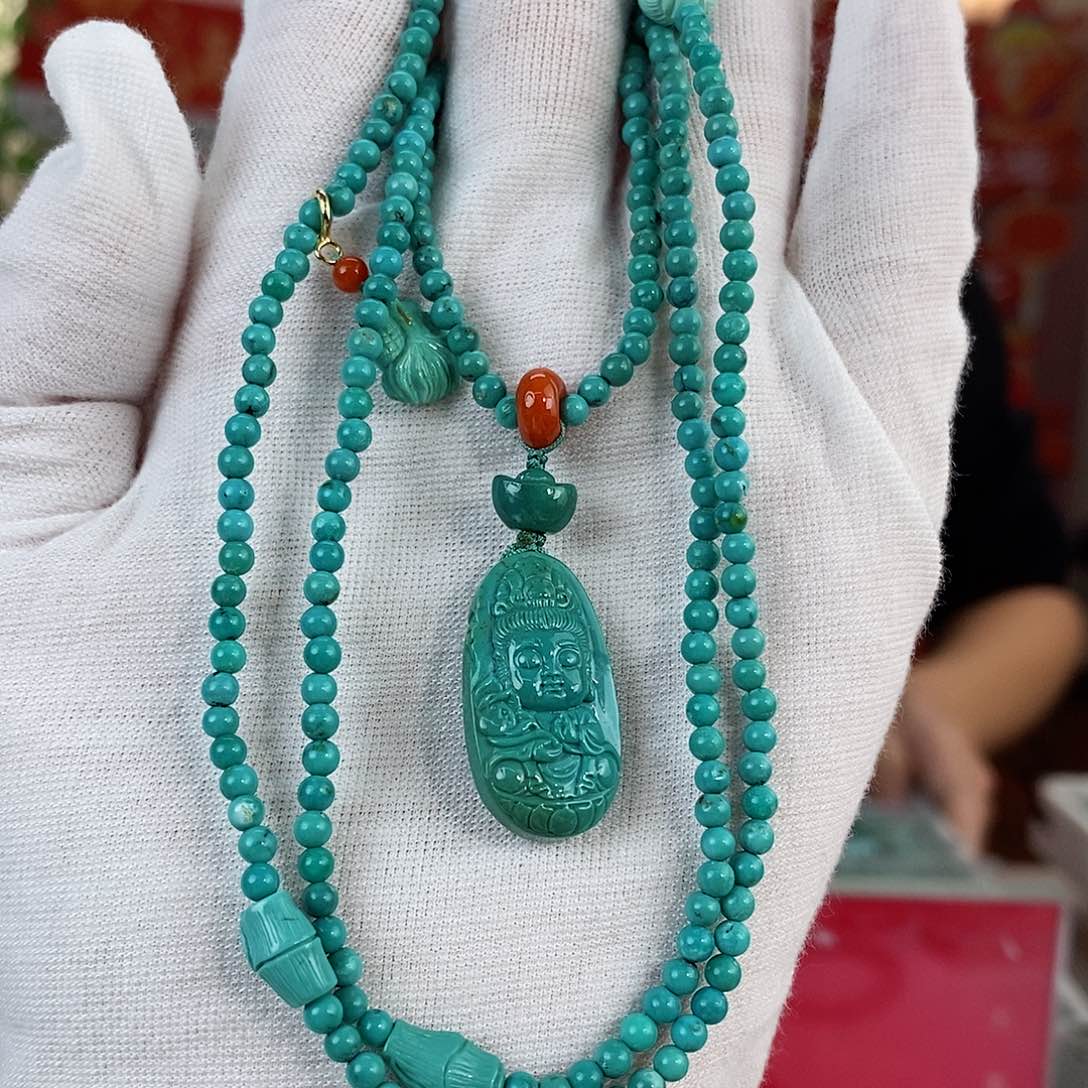 绿松石珠宝奇石未镶嵌