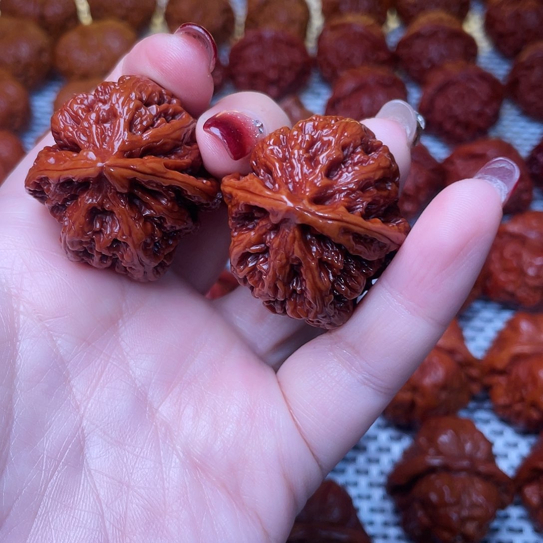 桃核吊坠文玩核桃 手把件 大粗筋 35