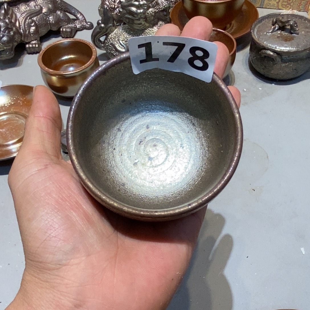 柴烧茶具陶瓷杯子