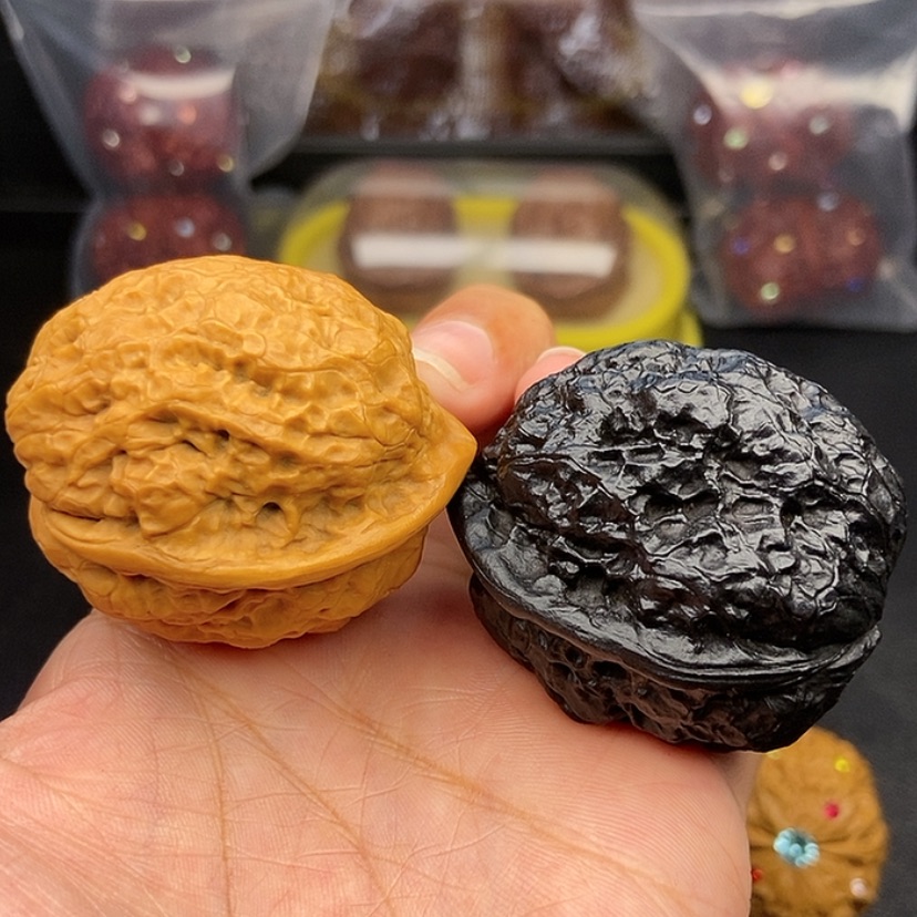【闪购商品】把件文玩核桃41尺金蟾王