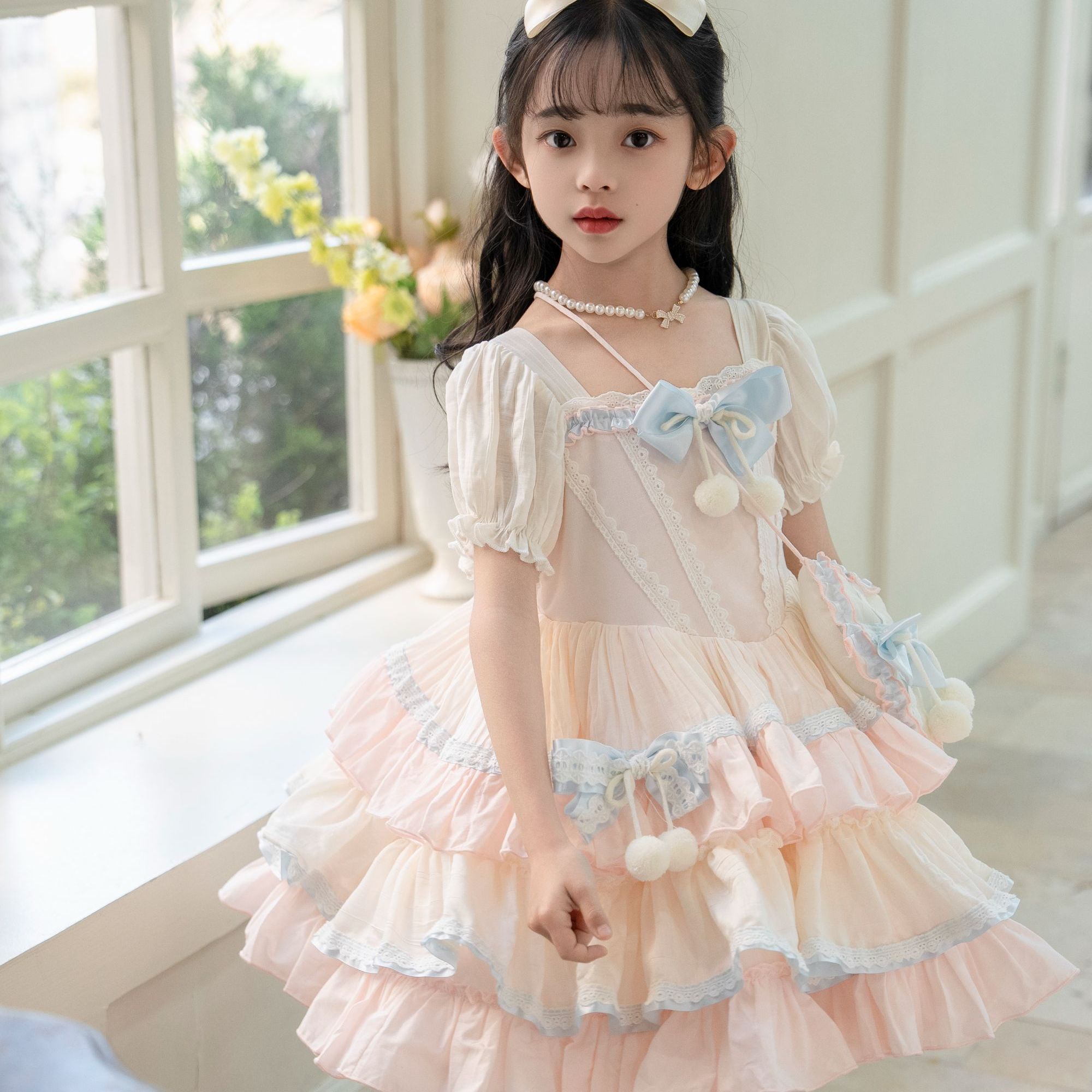 甜心派对公主裙夏款纱裙公主裙夏季女童