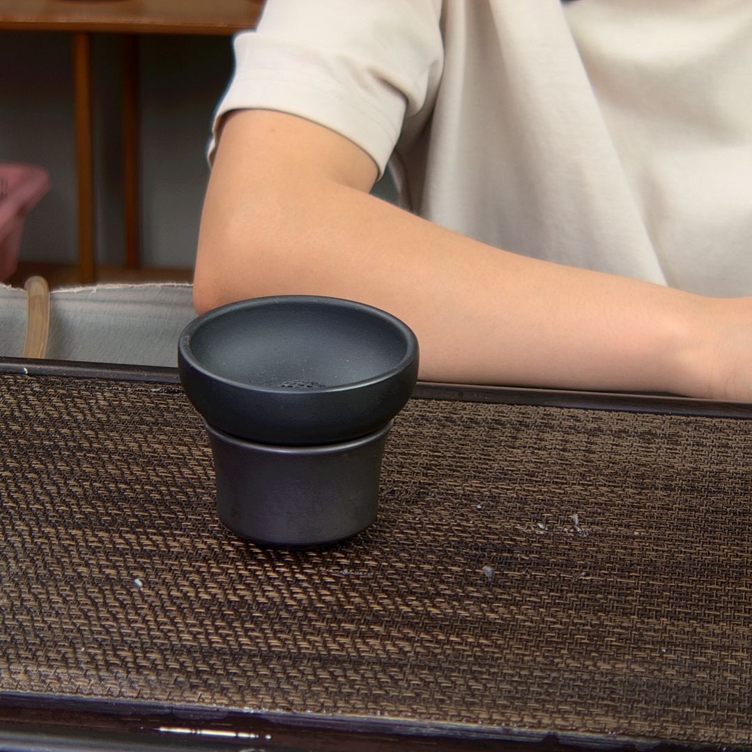 【闪购商品】茶杯绿泥高货放漏