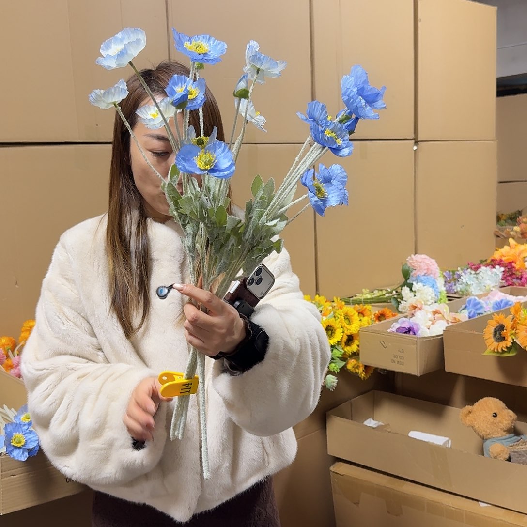 114号「闪购」仿真花，公主请下单