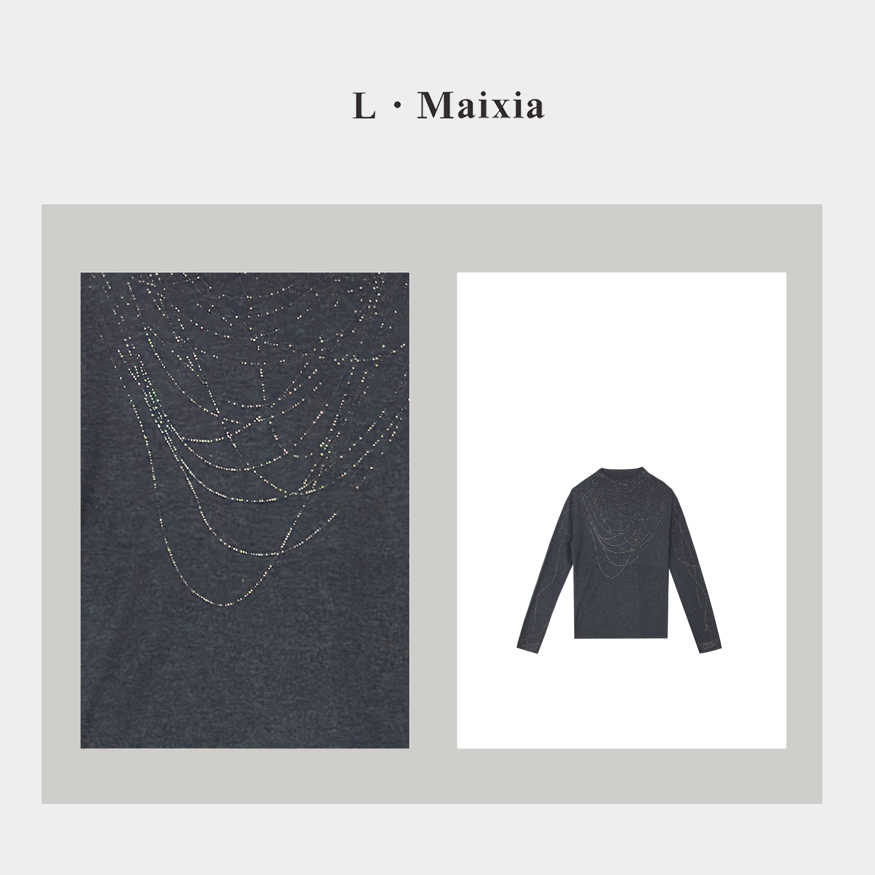 L.MAIXIA/露·玛莉先2025女士针织衫ZZ-26639