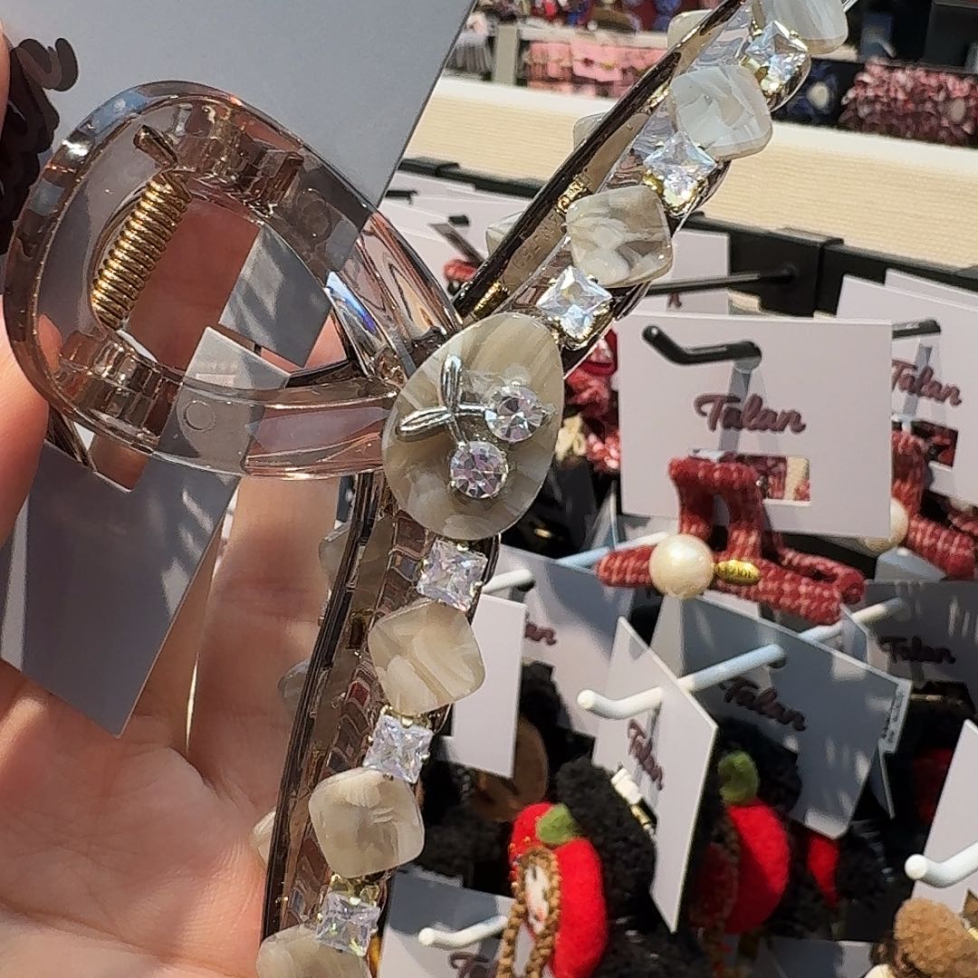 布艺铁合金樱桃大抓钻