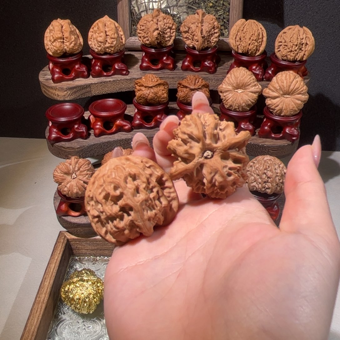 把件文玩核桃苹果园