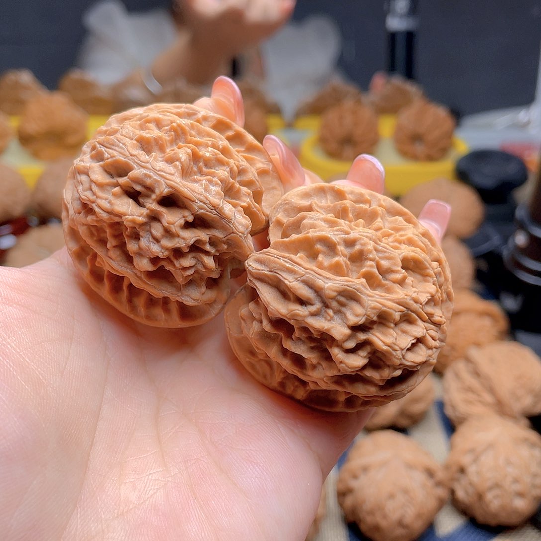 吊坠文玩核桃42尺苹果园13