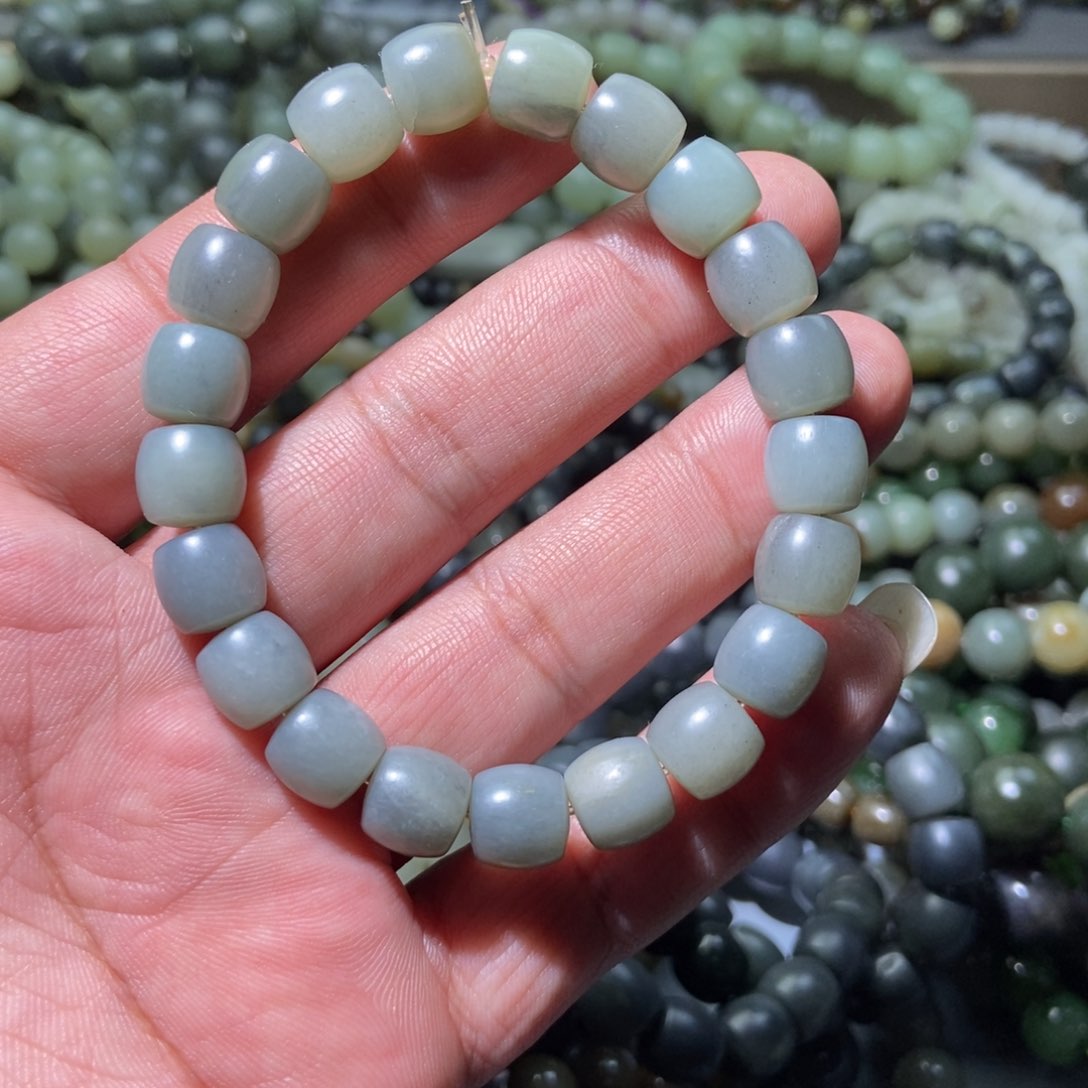 和田玉手链未镶嵌