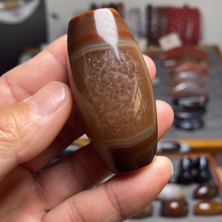 玛瑙/玉髓吊坠(不含链)未镶嵌