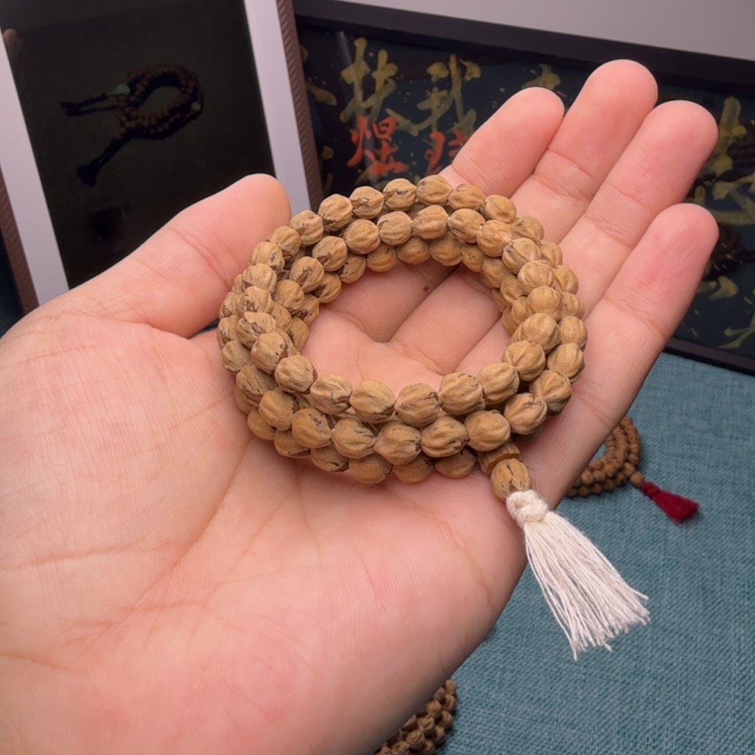 柏香籽/百香籽吊坠红芽纯原 高桩胶囊