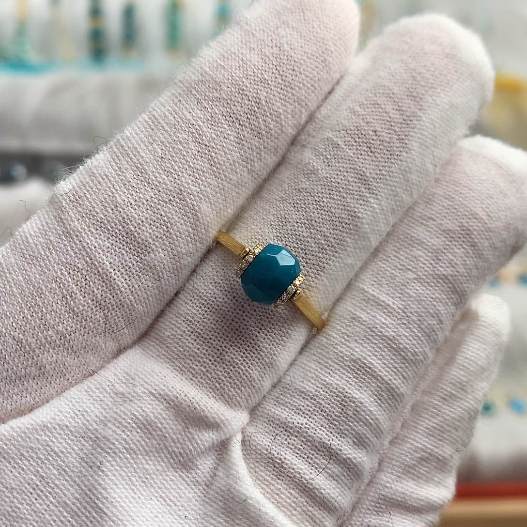 绿松石戒指未镶嵌