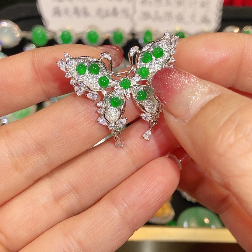 【闪购商品】颈饰未镶嵌翡翠天然翡翠