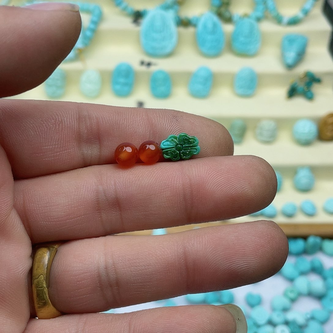 南红玛瑙颈饰未镶嵌199