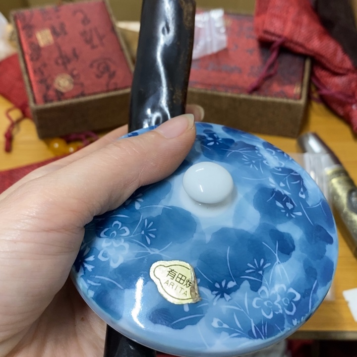 摆件中古工艺品一件