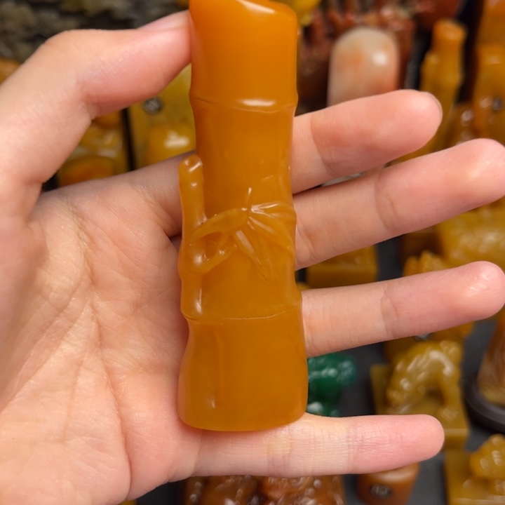 老***贵田黄石题材：工艺品