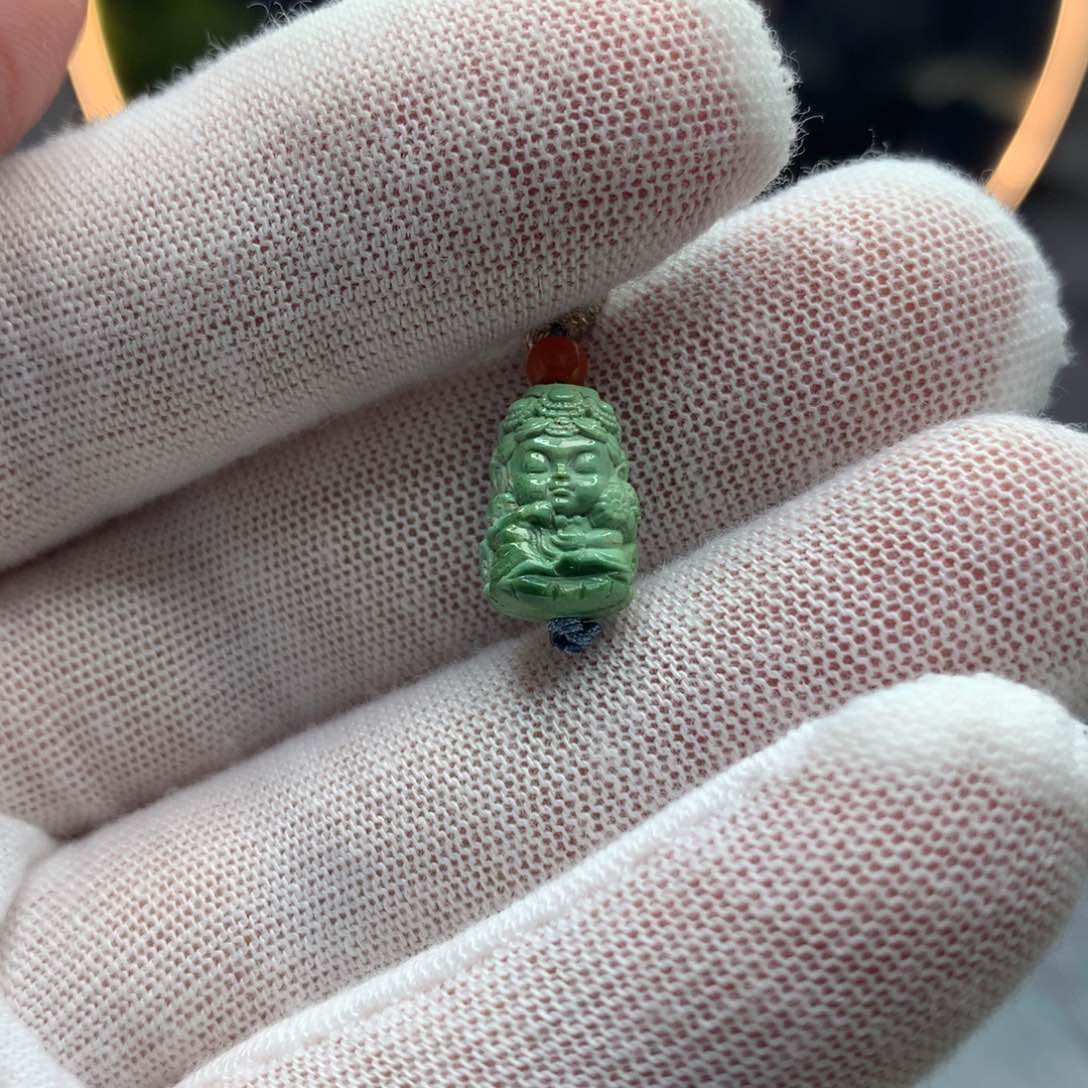 绿松石挂件未镶嵌