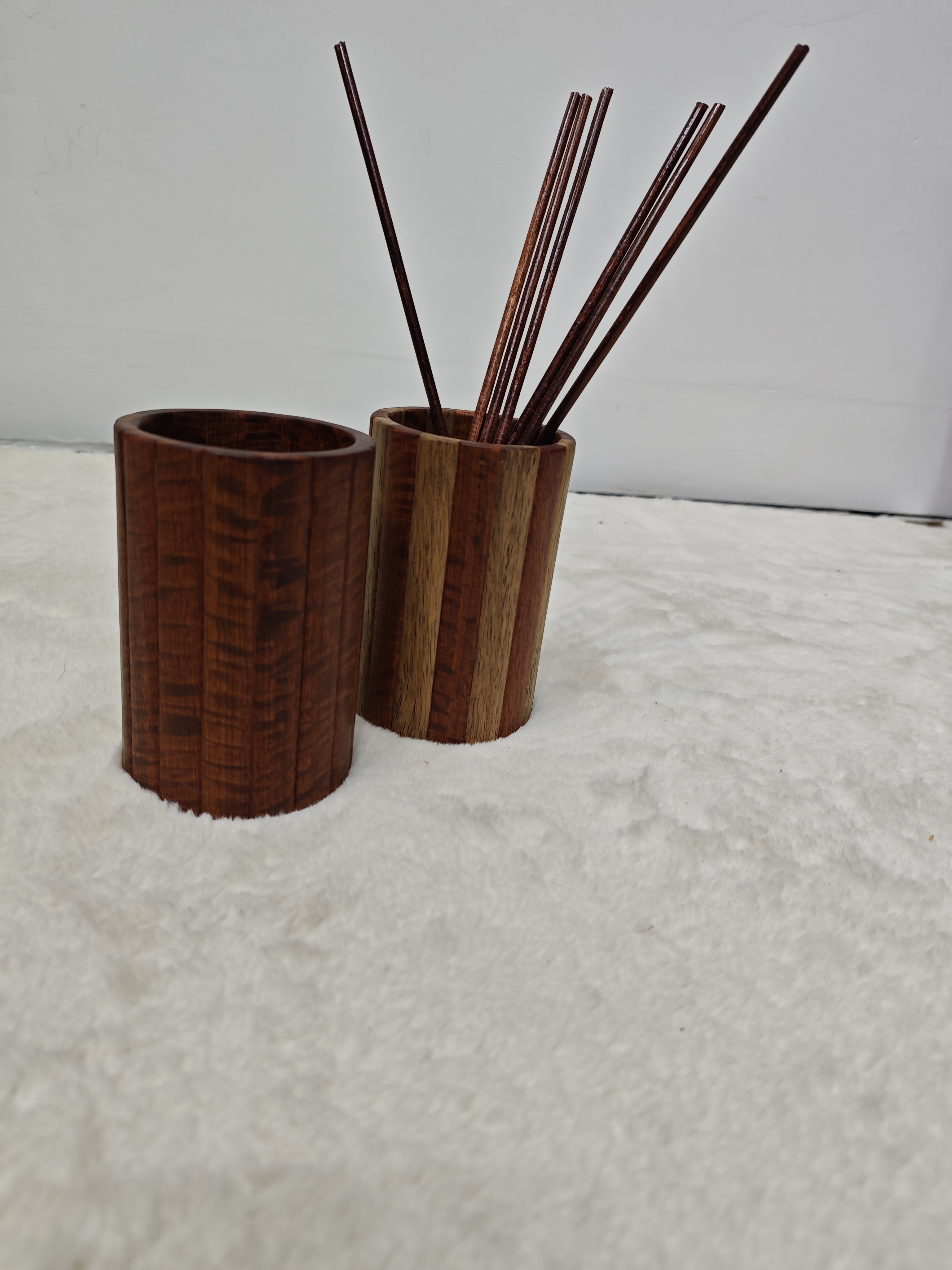 红木缅甸花梨水波纹笔筒置物桶 直播间一物一拍专用链接