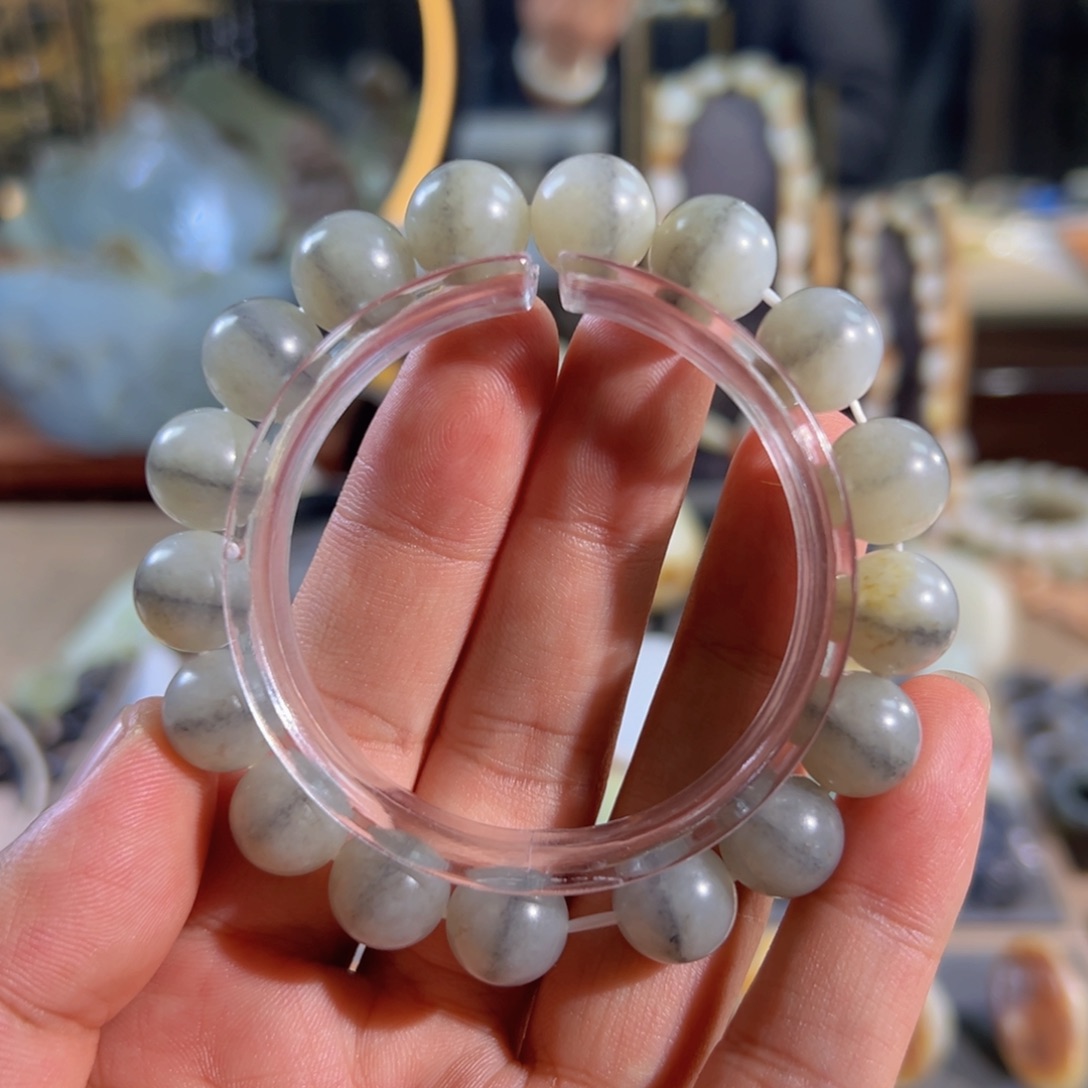 和田玉手串未镶嵌