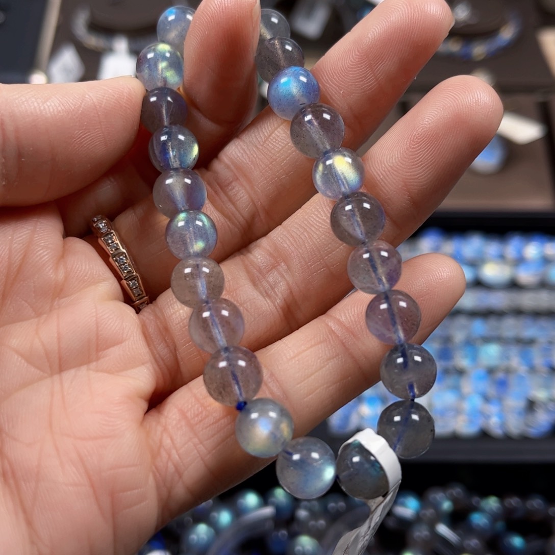 长石手链未镶嵌8.8左右