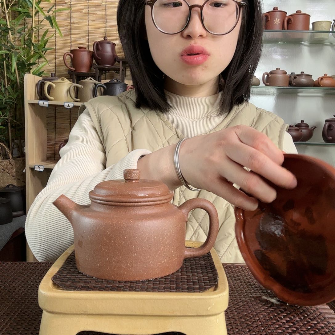紫砂茶杯原矿老段德中茶壶220CC