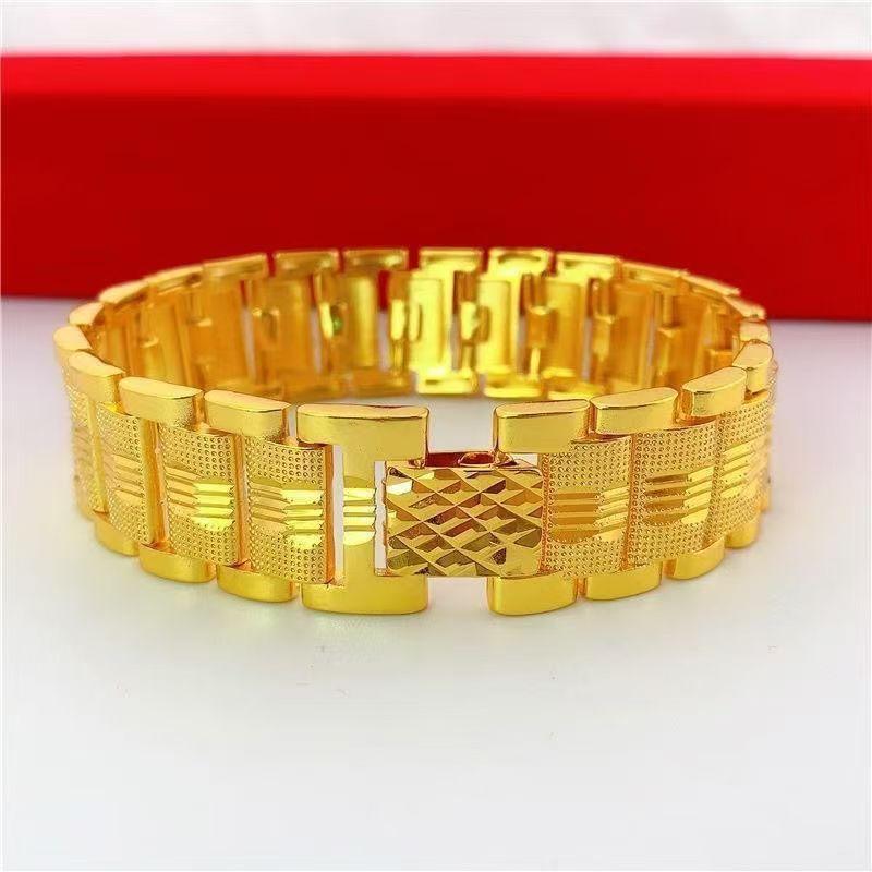 铼金手链 【表带手链】时尚大气经典霸气不掉色男款精美