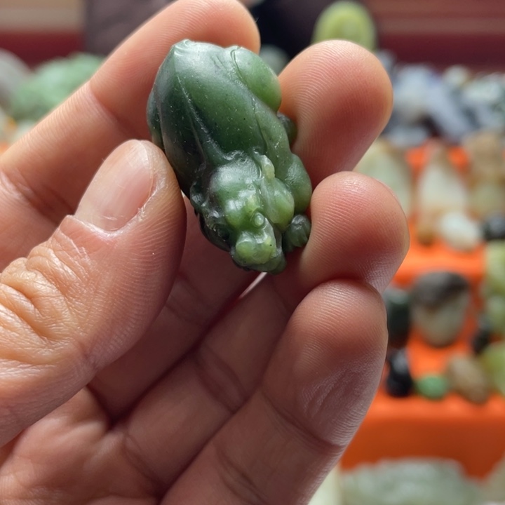 用***0和田玉未镶嵌挂件